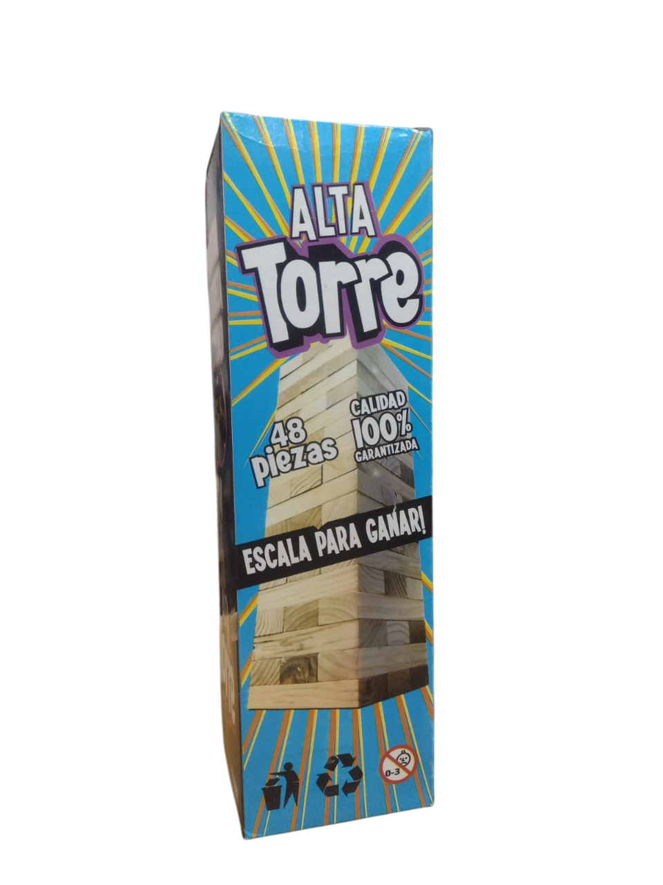 TORRE MADERA 48 PIEZAS YENGA EN CAJA - LLEVANDO 6 UNIDADES O MAS 8% DE DESCUENTO