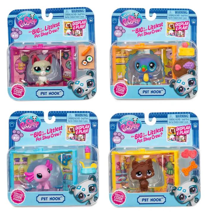 LITTLE PET SHOP FIGURA CON ESCENARIO