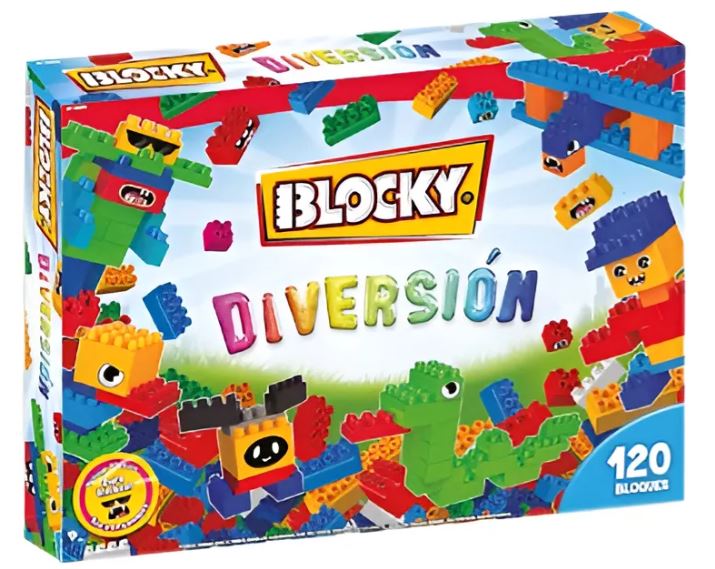BLOCKY DIVERSION 120 PIEZAS
