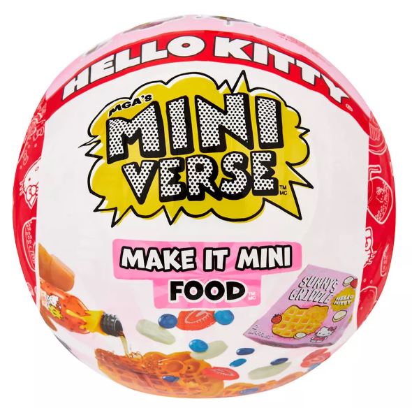 MINI VERSE HELLO KITTY MAKE IT MINI FOOD