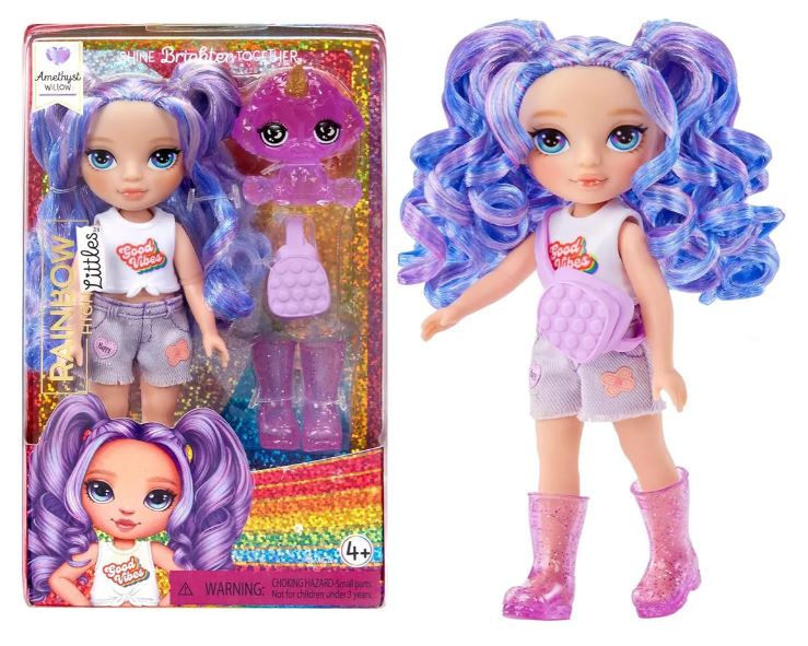 MUÑECA RAINBOW HIGH LITTLES AMETHYST WILLOW