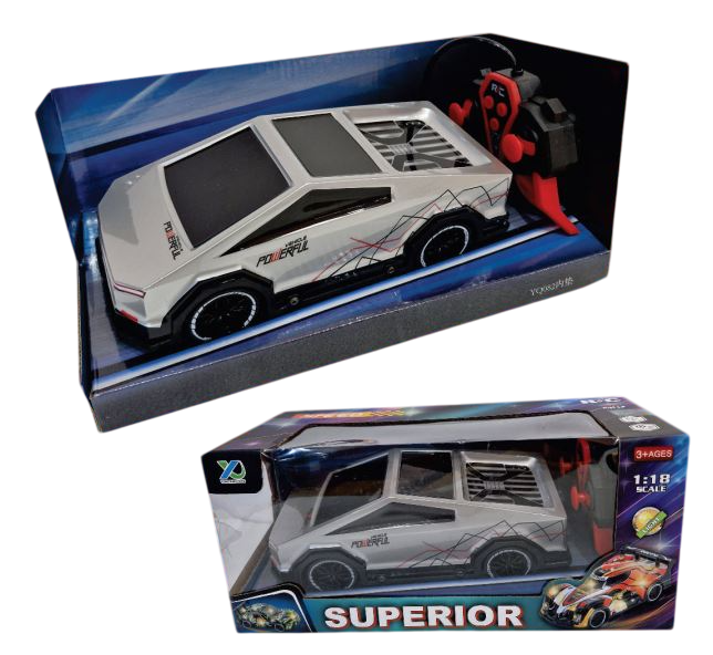 CAMIONETA TESLA R/C ESC.1:18 CON LUZ