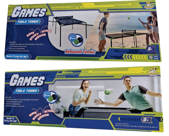 MESA ELASTICA PING PONG TENNIS
