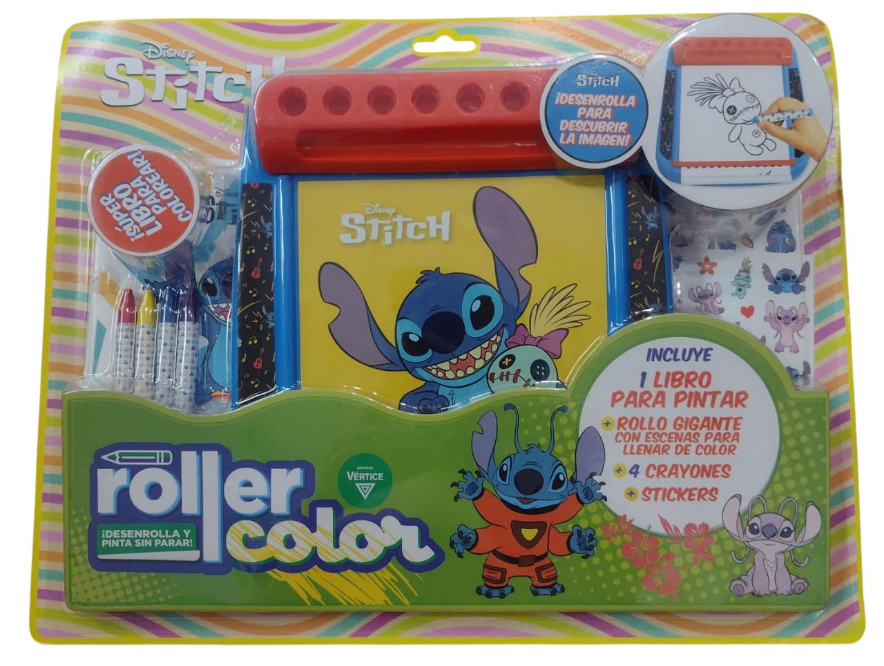 ROLLER COLOR TABLERO STITCH