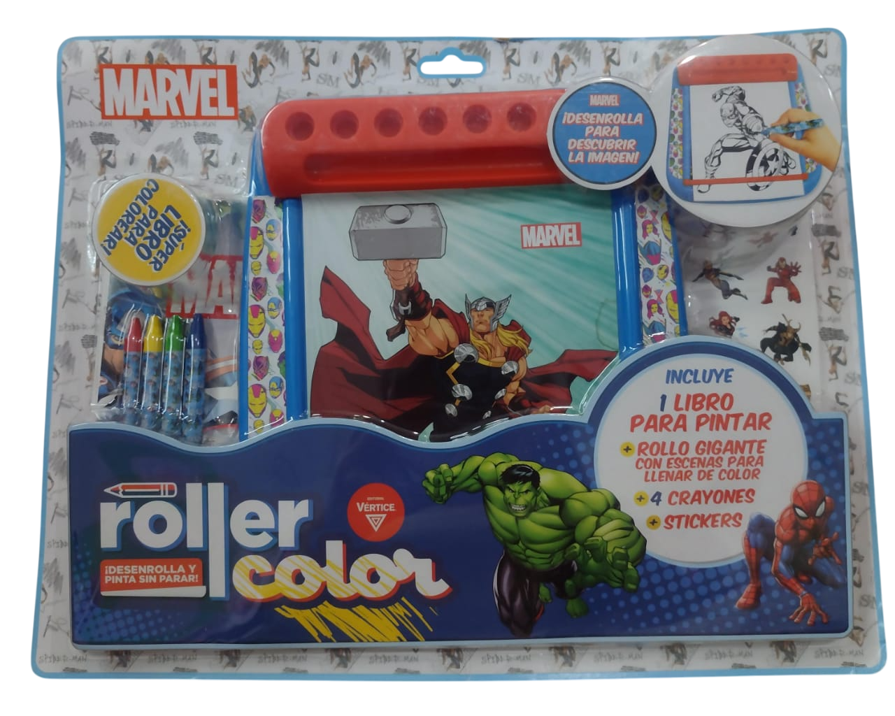 ROLLER COLOR TABLERO MARVEL