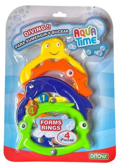 AROS CON FORMAS X4 SUMERGIBLES AQUA TIME