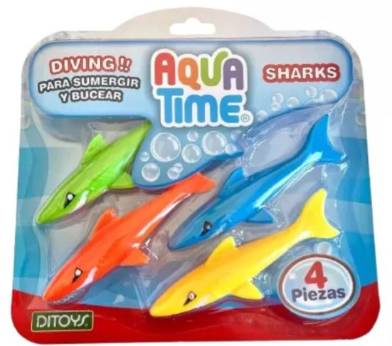 TIBURONES X4 SUMERGLES AQUA TIME