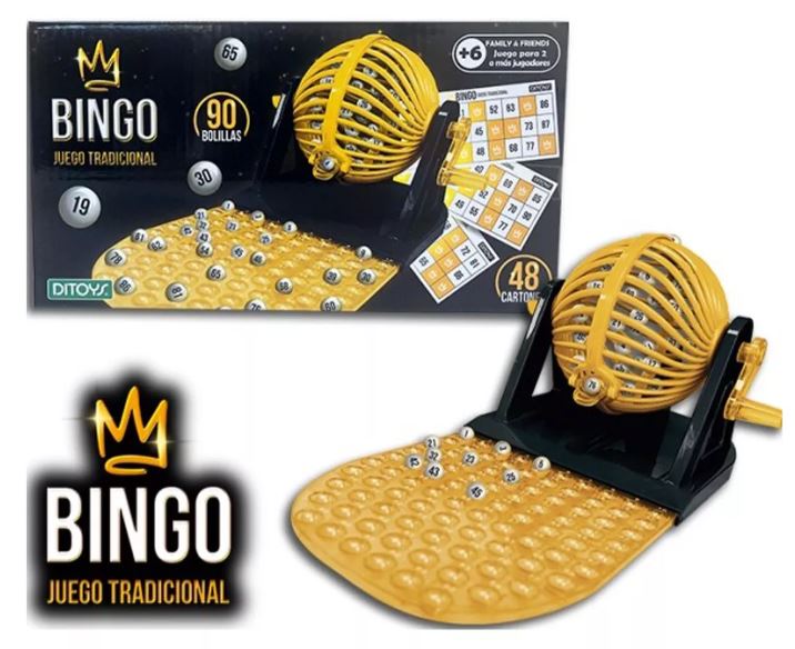 BINGO BOLILLERO 48 CARTONES