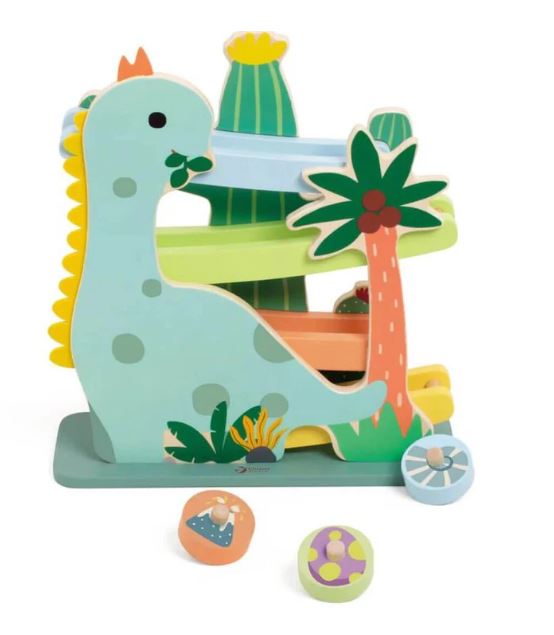 DINOSAURIO SLIDE RAMPA DINO MADERA