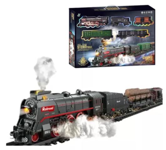 TREN DE CARGA USB HUMO LUZ 4,10 MTS