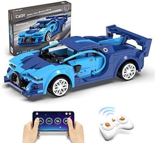 BLOQUES CADFI RACE CAR BLUE DUAL CONTROL 325 PIEZAS