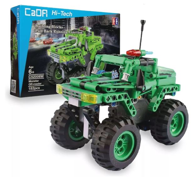 BUILDING BLOCKS CADFI MONSTER OFF ROADER 182 PIEZAS