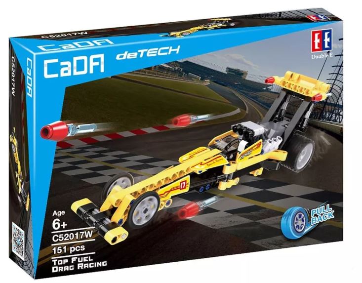 BLOQUES CADFI TOP FUEL DRAG RACING 151 PIEZAS