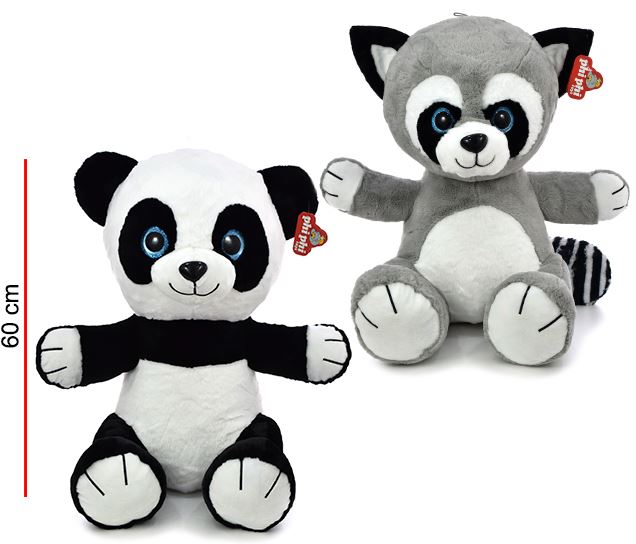MAPACHE - PANDA SENTADO 60CM