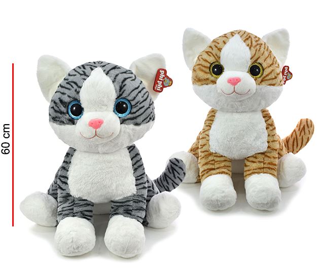 GATO SENTADO 60CM - 2 COLORES