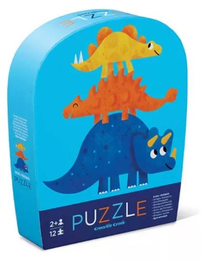 PUZZLE 12 PIEZAS AMIGOS DINOS