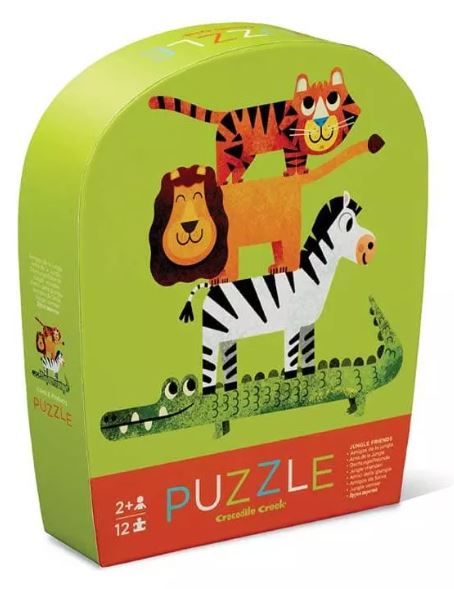 PUZZLE 12 PIEZAS AMIGOS JUNGLA