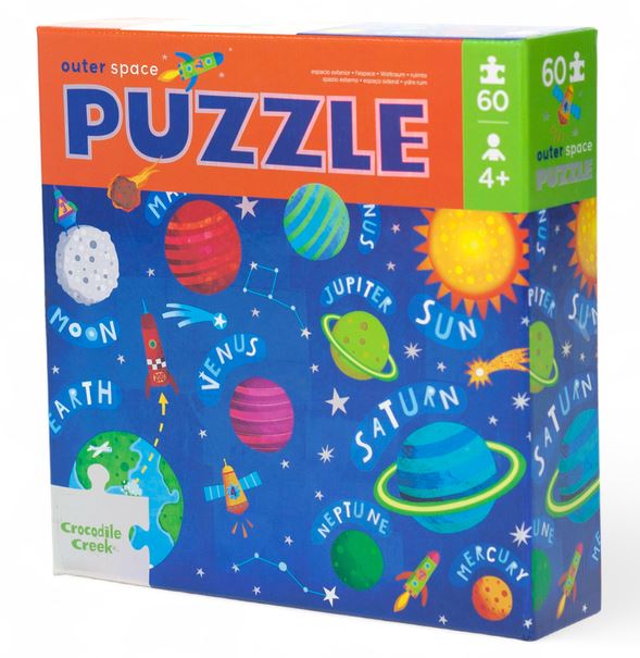 PUZZLE 60 PIEZAS BRILLANTES PLANETAS