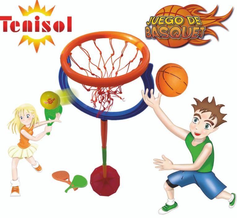 TENISOL Y BASQUET 2EN1 EN CAJA