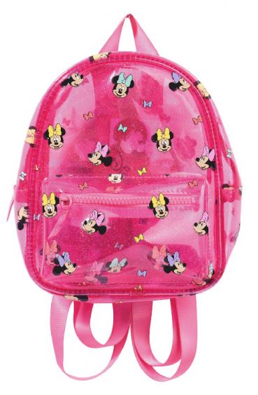 MOCHILA MINNIE TRANSPARENTE