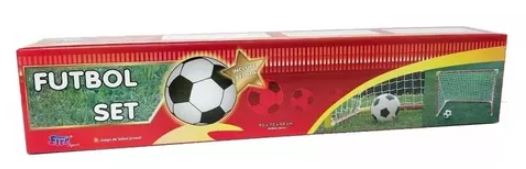 ARCO FUTBOL 90X75X50 CM CAJA