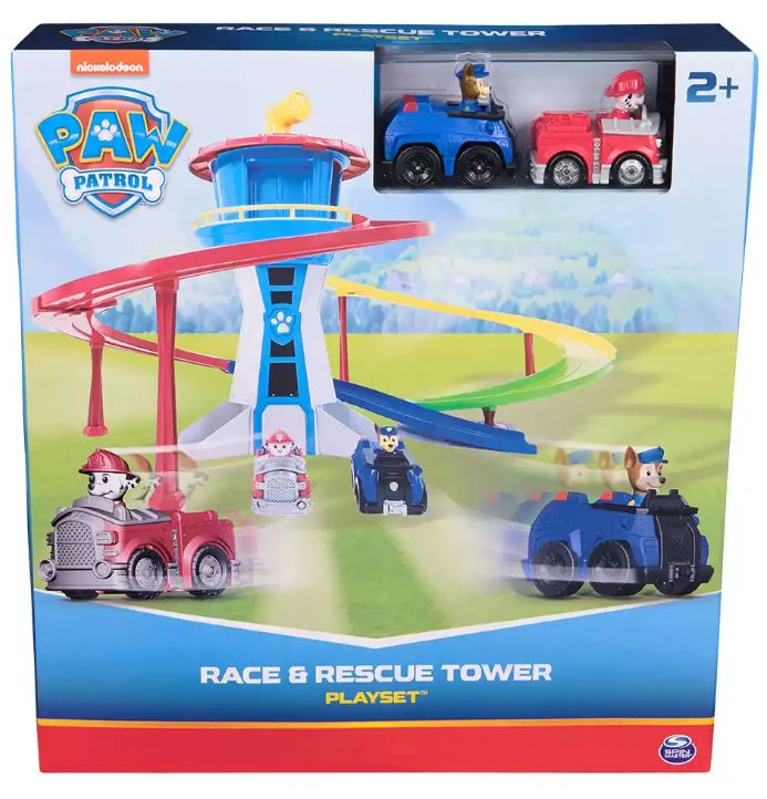 PAW PATROL TORRE DE ACRERA Y RESCATE