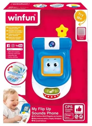 CELULAR CON LUZ Y SONIDO WIN FUN
