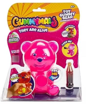 OSITO GUMMYMALS ROSA + 20 SONIDOS