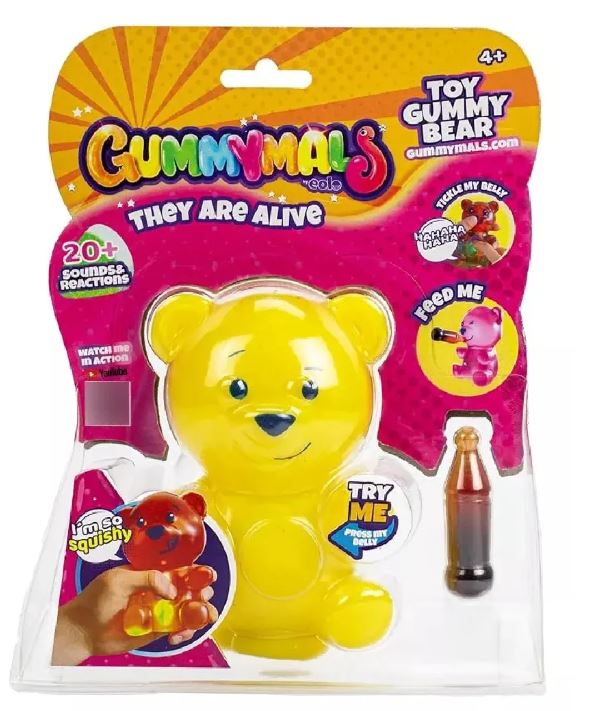 OSITO GUMMYMALS AMARILLO + 20 SONIDOS