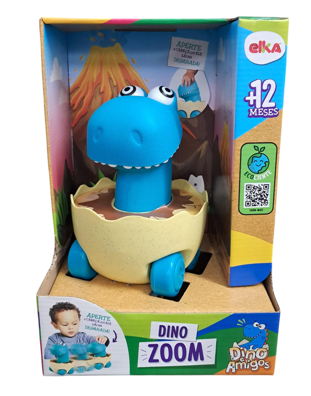 DINO ZOOM APRETA LA CABEZA Y SALE ELKA