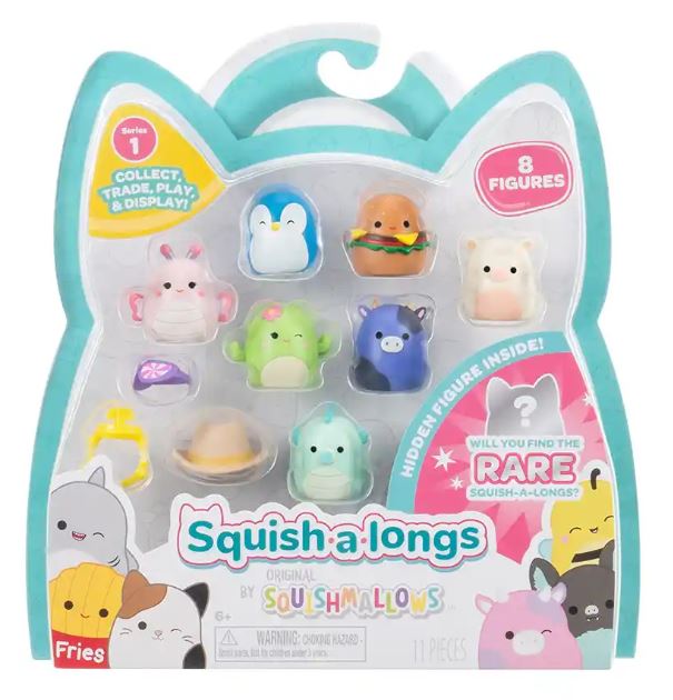 SQUISHMALLOWS 8 FIGURAS EN BLISTER