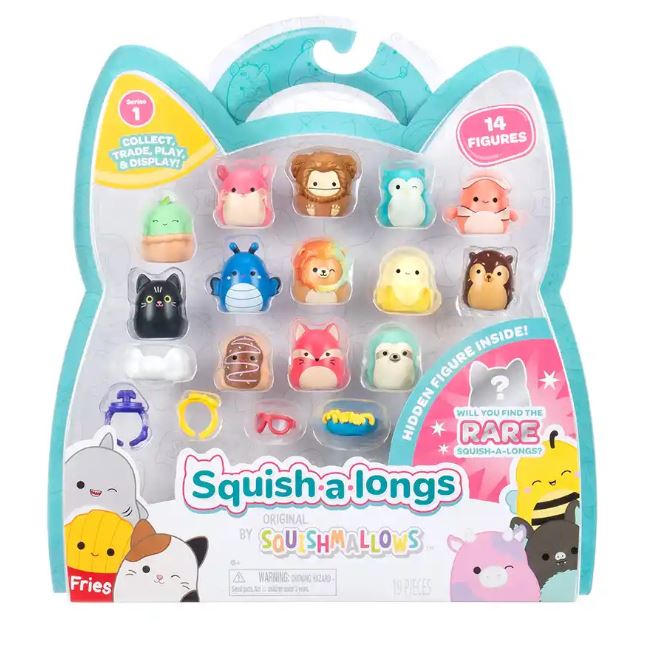 SQUISHMALLOWS 14 FIGURAS EN BLISTER