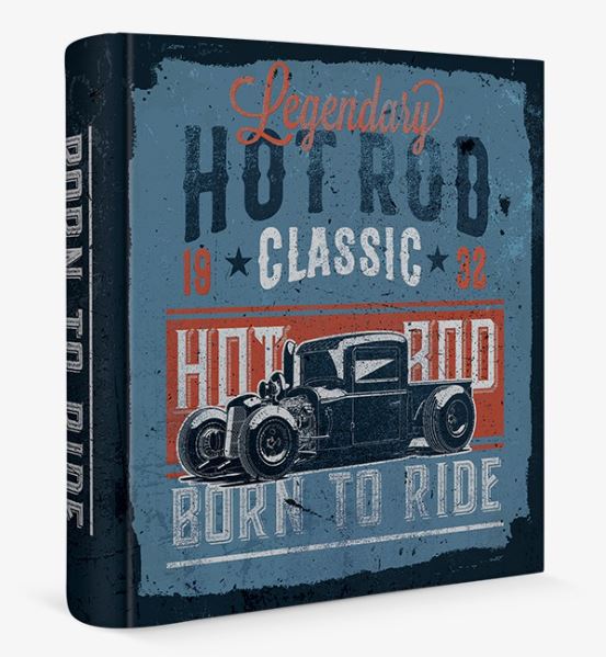 CARPETA 3 ANILLOS BORN TO RIDE