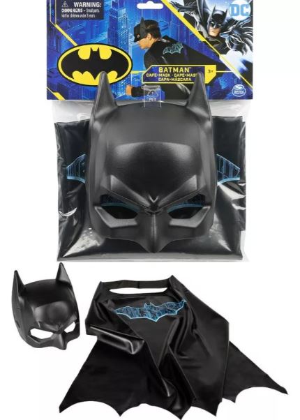DC MASCARA BATMAN CON CAPA