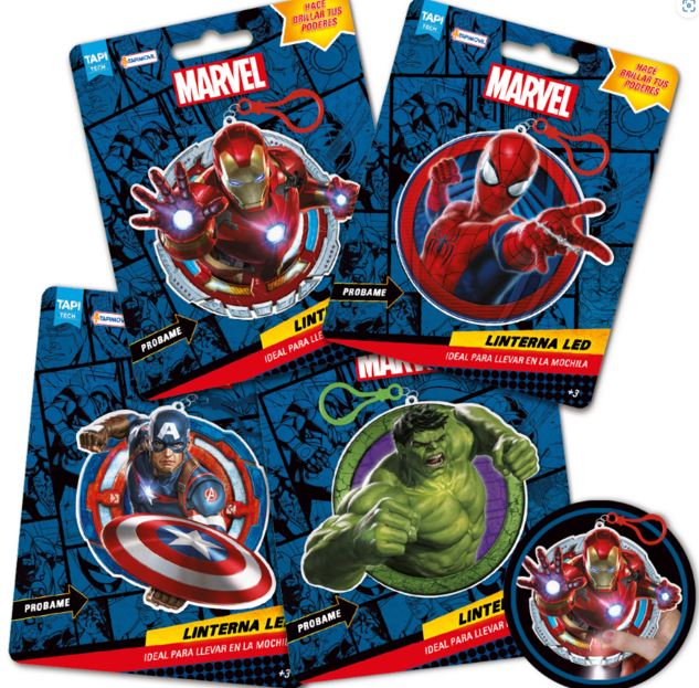 LINTERNA LED MARVEL