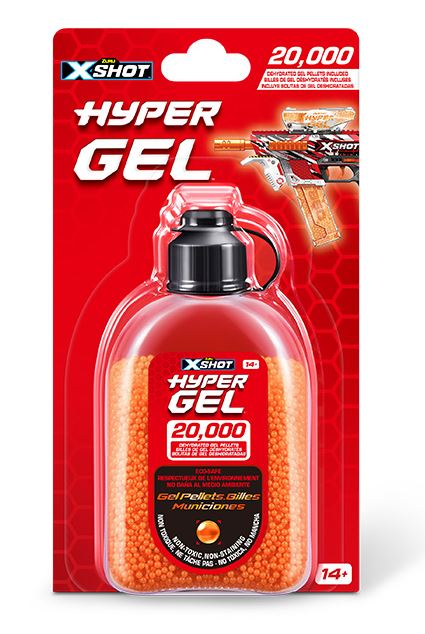 X-SHOT RECARGA HYPER GEL 20000 MUNICIONES