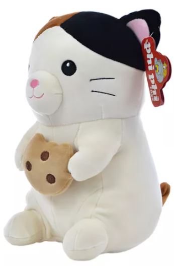 PELUCHE GATO CON GALLETA
