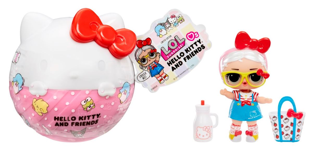 LOL SURPRISE HELLO KITTY AND FRIENDS