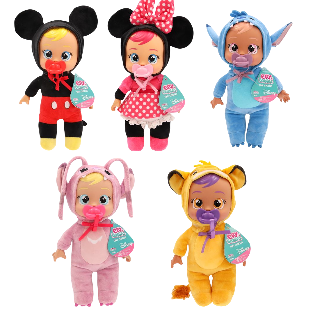 CRY BABIES MUÑECA 26 CM SUELTOS - 5 MODELOS