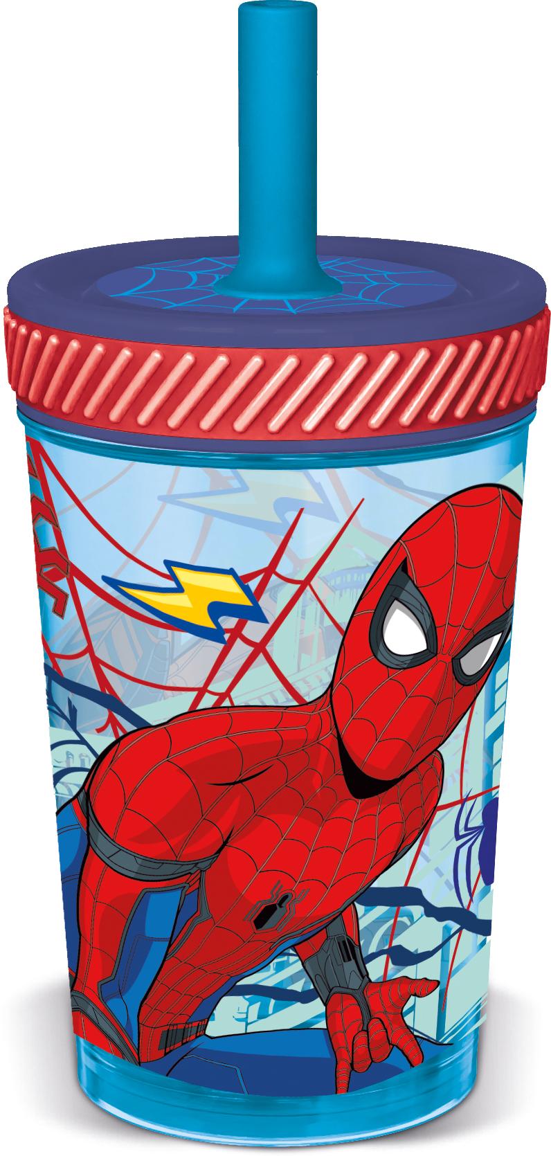 VASO NO SE VUELCA 370ML SPIDERMAN