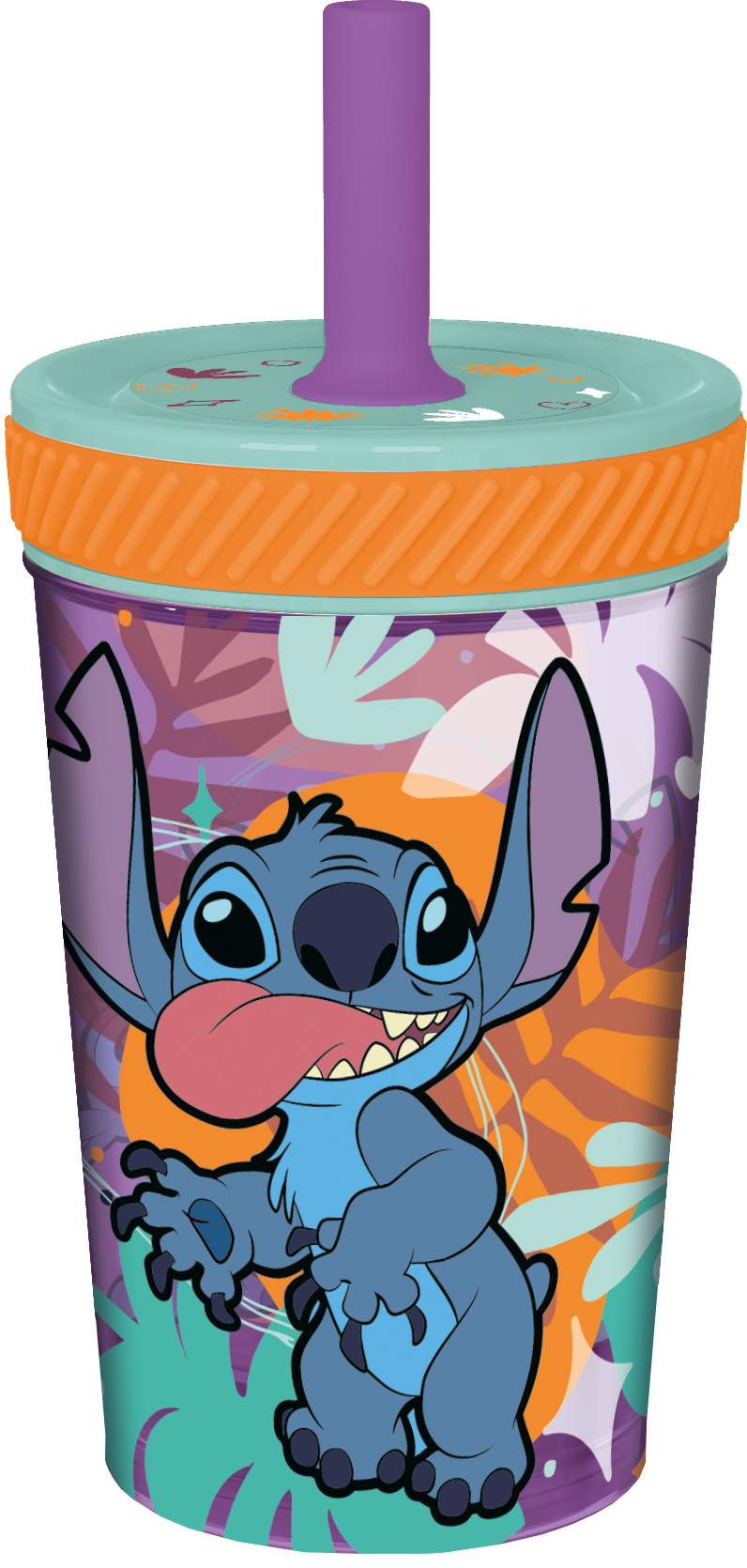 VASO NO SE VUELCA 370ML STITCH
