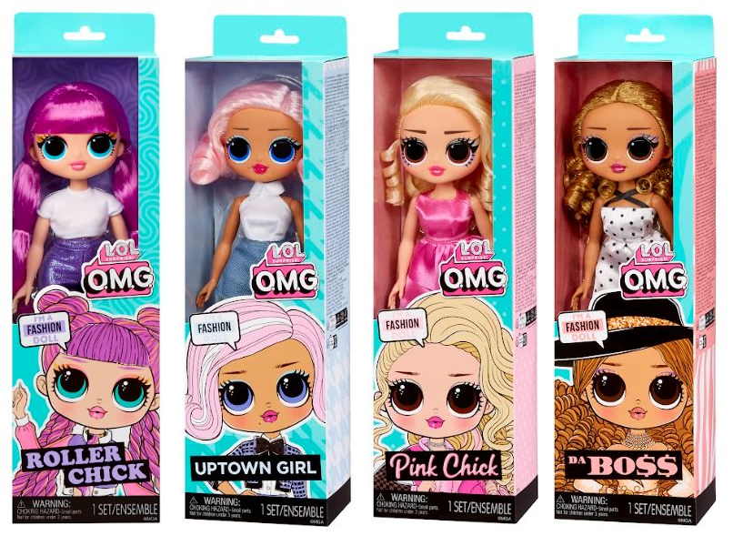 MUÑECA LOL OMG FASHION DOLL 23CM - 4 MODELOS