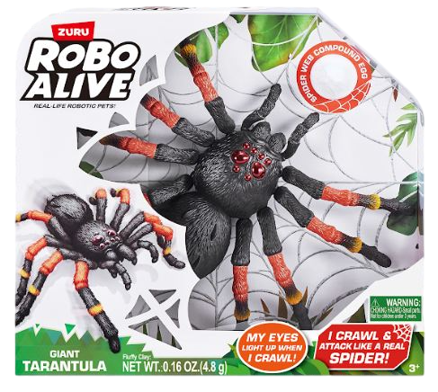 ROBO ALIVE TARANTULA REALISTA GIGANTE 38CM