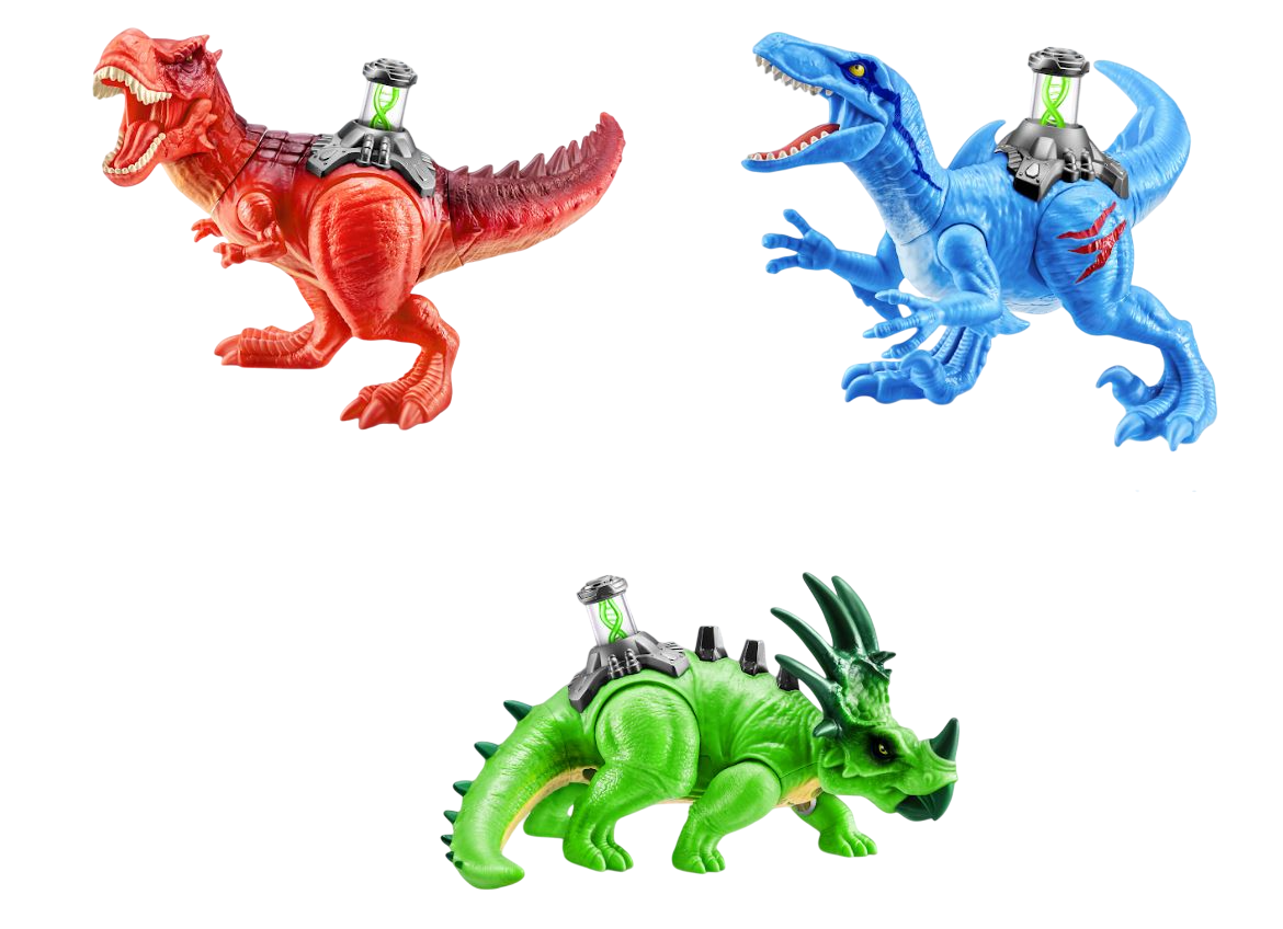 ROBO ALIVE DINO DNA SLIME INTERACTIVO - 3 COLORES