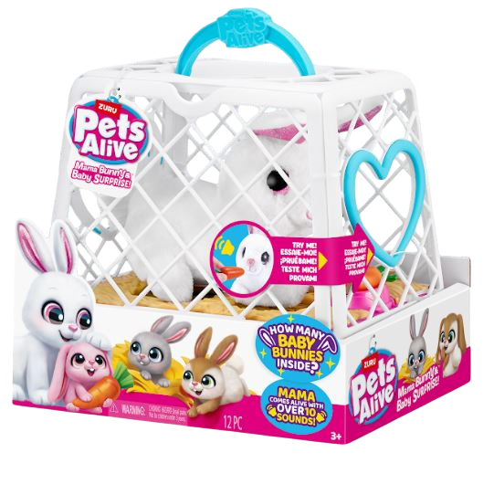PETS ALIVE JAULA CONEJO INTERACTIVO 22CM