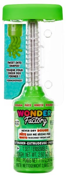 WONDER FACTORY MASA NUNCA SECA 71GR - 4 COLORES
