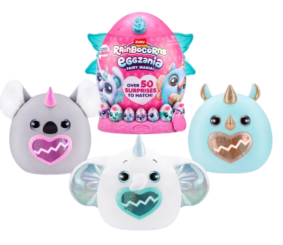 RAINBOCORNS EGGZANIA FAIRY MANIA 35CM