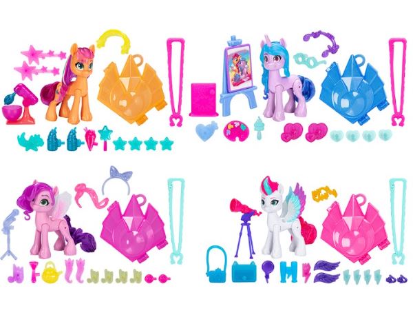 MY LITTLE PONY SET CUTIE MARK MAGIC - 4 MODELOS