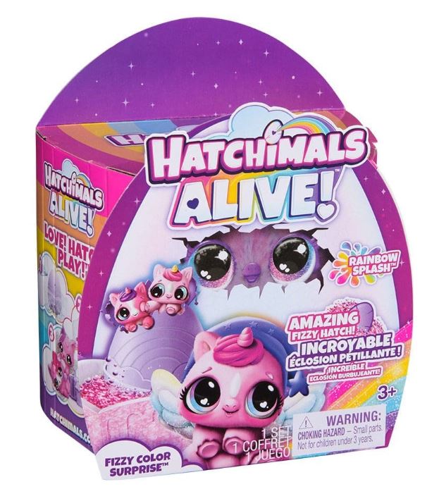 HATCHIMALS ALIVE! HUEVO COLOR SURPRISE