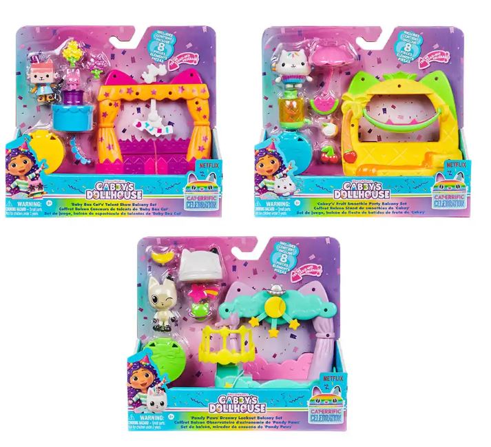 LA CASA DE GABBY SET DE JUEGO CON ACCESORIOS - 3 MODELOS
